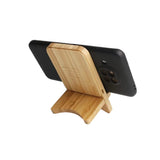 15w Bamboo Wireless Charger And Holder