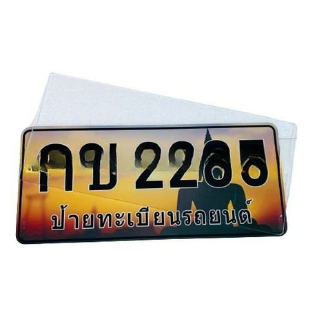 License Plate Protection Cover